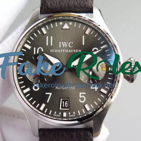 Replica IWC Big Pilot IW500910 Power Reserve Stainless Steel Gray Dial Swiss 521111