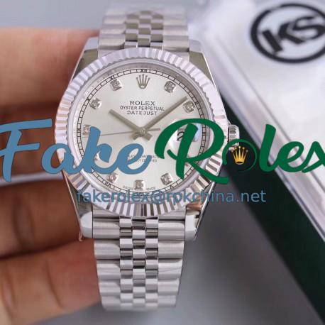 Replica Rolex Datejust II 126334 41MM KS Stainless Steel Rhodium Dial Swiss 2836-2