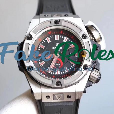 Replica Hublot Big Bang King Power Alinghi 4000 SF Titanium Black Dial Swiss HUB1401