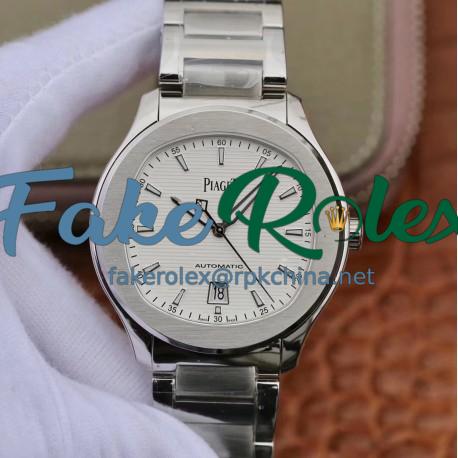 Replica Piaget Polo G0A41001 MKS Stainless Steel White Dial Swiss 1110P