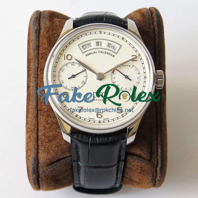 Replica IWC Portugieser Annual Calendar IW503501 ZF Stainless Steel White Dial Swiss 52850