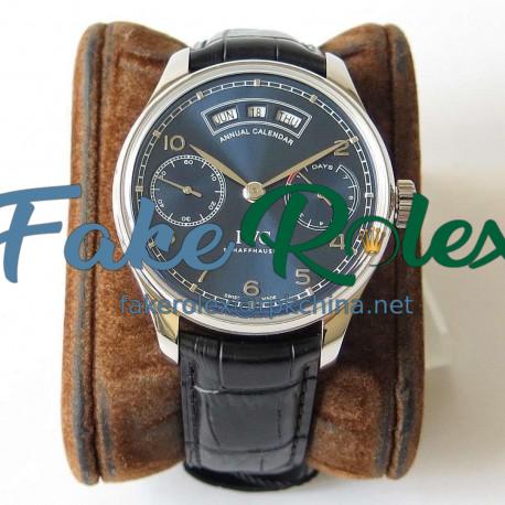 Replica IWC Portugieser Annual Calendar IW503502 ZF Stainless Steel Blue Dial Swiss 52850