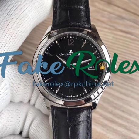 Replica Jaeger-LeCoultre Master Control Date 1548470 ZF Stainless Steel Black Dial Swiss Caliber 899/1