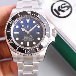 Replica Rolex DEEPSEA 126660 KS Stainless Steel D-Blue Dial Swiss 3135