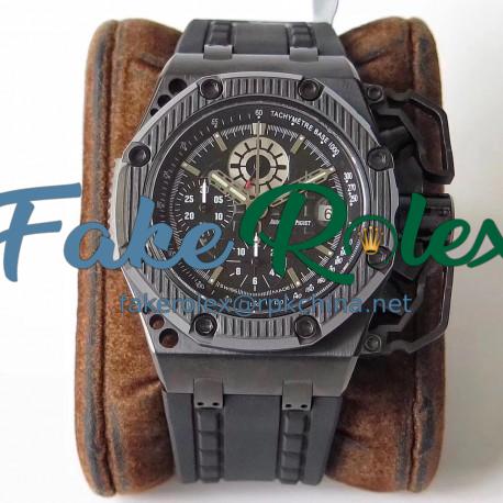 Replica Audemars Piguet Royal Oak Offshore Survivor 26165IO.OO.A002CA.01 N V5 Titanium Black Dial Swiss 7750