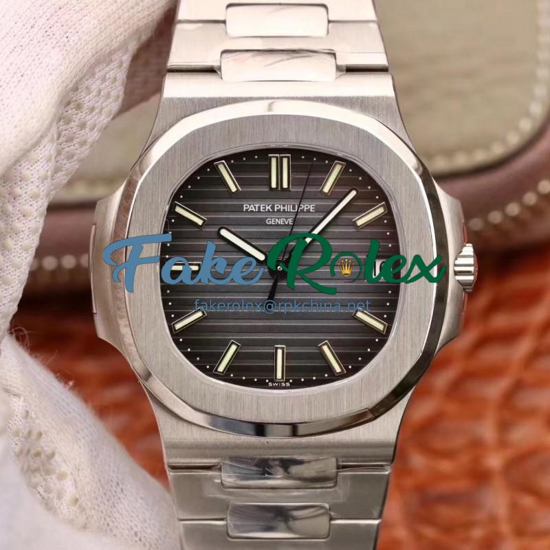 Replica Patek Philippe Nautilus 5711 PF V2 Stainless Steel Anthracite Dial Swiss 324SC