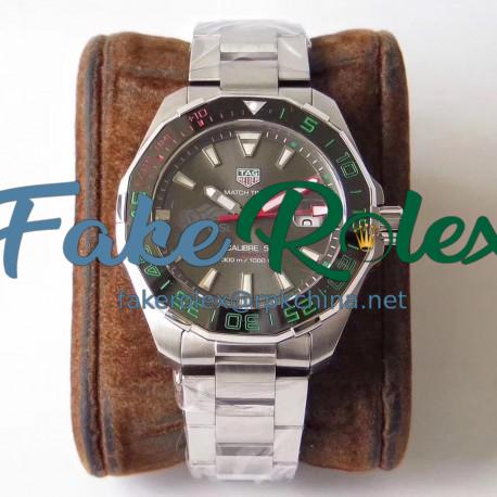 Replica Tag Heuer Aquaracer Calibre 5 CSL WAY201E.BA0927 GS Stainless Steel Anthracite Dial Swiss SW200