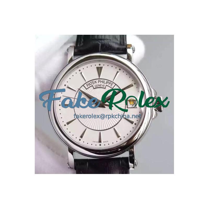 Replica Patek Philippe Calatrava 5153 Stainless Steel White Dial Swiss 324SC