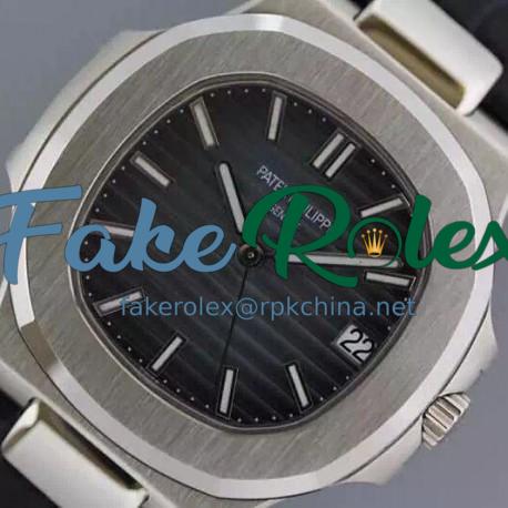 Replica Patek Philippe Nautilus Jumbo 5711 Stainless Steel Blue Dial Swiss 2824