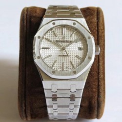 Replica Audemars Piguet Royal Oak 15400 JF V5 Stainless Steel Silver Dial Swiss 3120