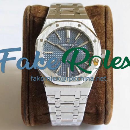 Replica Audemars Piguet Royal Oak 15400 JF V5 Stainless Steel Blue Dial Swiss 3120