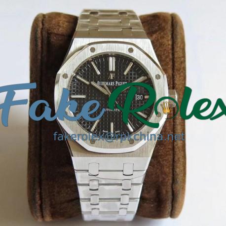 Replica Audemars Piguet Royal Oak 15400 JF V5 Stainless Steel Black Dial Swiss 3120