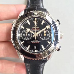 Replica Omega Seamaster Planet Ocean 600M Chronograph 215.33.46.51.01.001 JH Stainless Steel Black Dial Swiss 9900