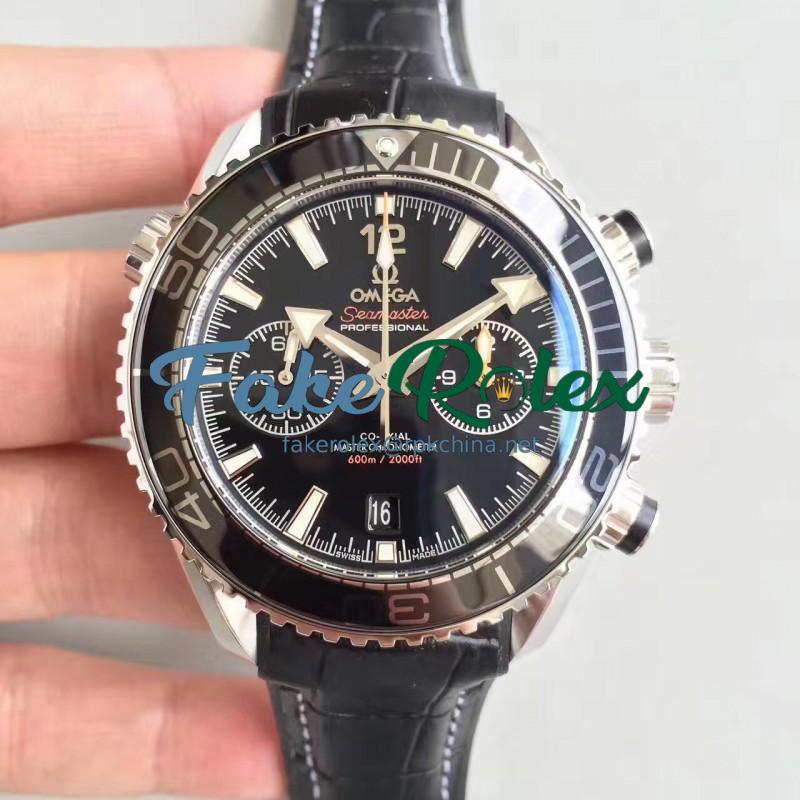 Replica Omega Seamaster Planet Ocean 600M Chronograph 215.33.46.51.01.001 JH Stainless Steel Black Dial Swiss 9900