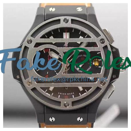 Replica Hublot Big Bang Chukker Bang Black Ceramic Black Dial Swiss 7750