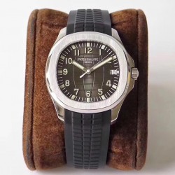 Replica Patek Philippe Aquanaut Jumbo 5167A-001 ZF Stainless Steel Brown Dial Swiss 324SC