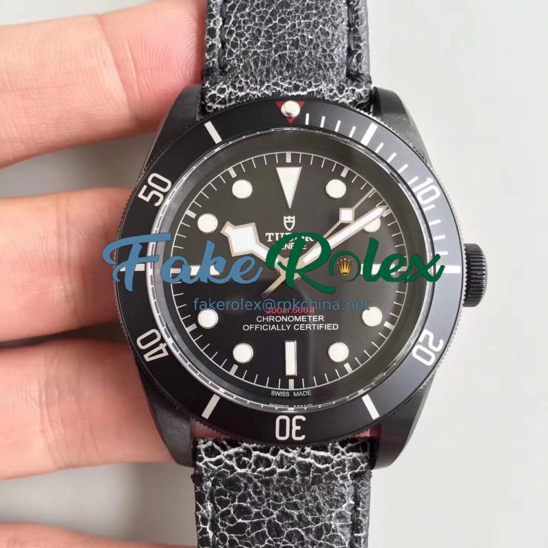 Replica Tudor Heritage Black Bay Dark M79230DK-0004 ZF PVD Black Dial Swiss 2824-2