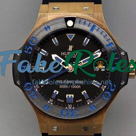 Replica Hublot Big Bang King Rose Gold Black Dial Swiss 7750