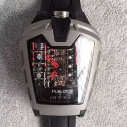 Replica Hublot LaFerrari MP-05 Titanium Red & Skeleton Dial Swiss 2824