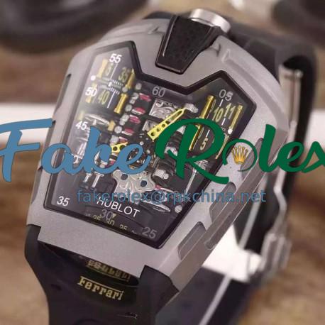 Replica Hublot LaFerrari MP-05 Titanium Yellow & Skeleton Dial Swiss 2824