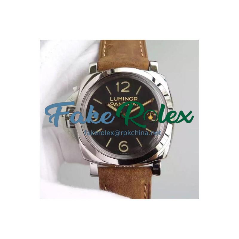 Replica Panerai Luminor 1950 PAM 557 Stainless Steel Black Dial Swiss P3000