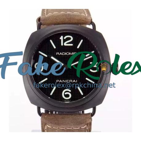 Replica Panerai Radiomir PAM 643 Black Ceramic Black Dial Swiss P3000