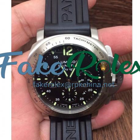 Replica Panerai Luminor Daylight PAM 250 Stainless Steel Black Dial Swiss 7750