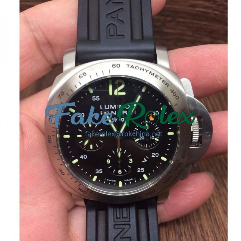 Replica Panerai Luminor Daylight PAM 250 Stainless Steel Black Dial Swiss 7750