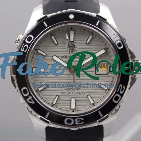 Replica Tag Heuer Aquaracer 500M Calibre 5 Stainless Steel White Dial Swiss Calibre 5