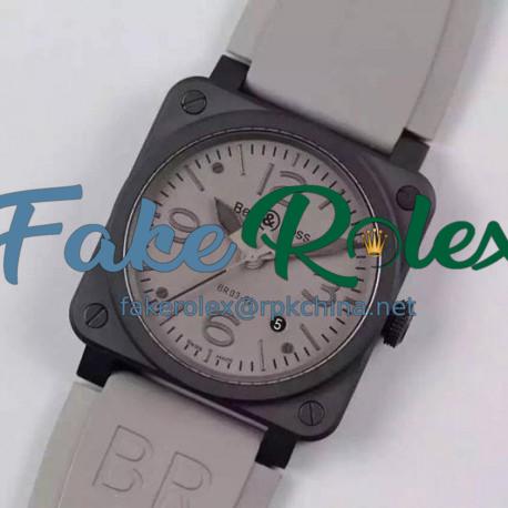 Replica Bell & Ross BR 03 92 Ceramic White Dial Swiss 9015