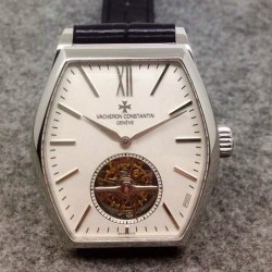 Replica Vacheron Constantin Malte Tourbillon Stainless Steel White Dial Swiss Tourbillon