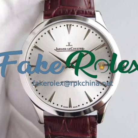 Replica Jaeger-LeCoultre Master Ultra Thin Stainless Steel Silver Dial Swiss JLC 898C