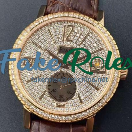 Replica Piaget Dancer Rose Gold & Diamonds Diamonds Dial Swiss 2824