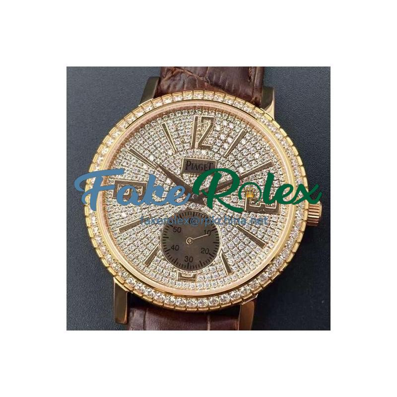 Replica Piaget Dancer Rose Gold & Diamonds Diamonds Dial Swiss 2824