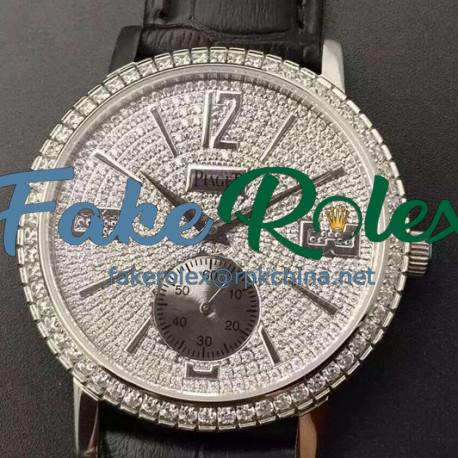 Replica Piaget Dancer Stainless Steel & Diamonds Diamonds Dial Swiss 2824