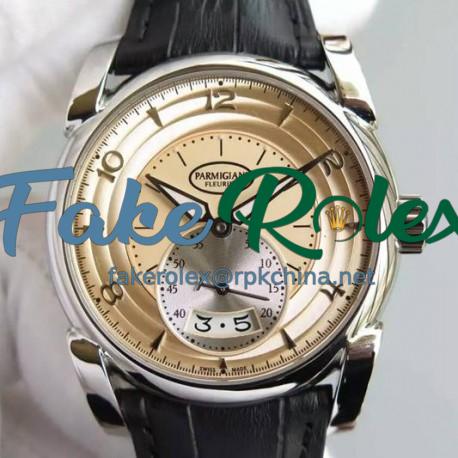 Replica Parmigiani Fleurier Kalpa Tonda Stainless Steel Gold Dial Swiss 331