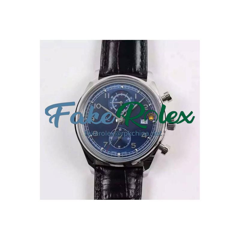 Replica IWC Portuguese Chronograph Classic IW390403 Stainless Steel Blue Dial Swiss 89361