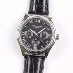 Replica Patek Philippe Annual Calendar 5035P Stainless Steel Black Dial Swiss PP 315SQA