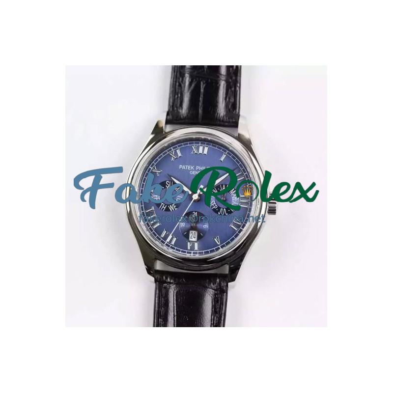 Replica Patek Philippe Annual Calendar 5035G Stainless Steel Blue Dial Swiss PP 315SQA