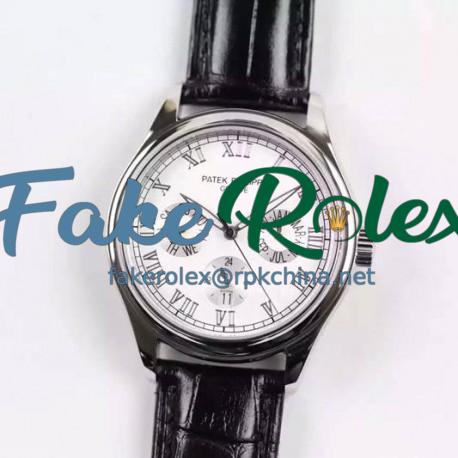 Replica Patek Philippe Annual Calendar 5035G Stainless Steel White Dial Swiss PP 315SQA