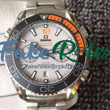 Replica Omega Seamaster Planet Ocean 600M Stainless Steel White Dial Swiss 9900