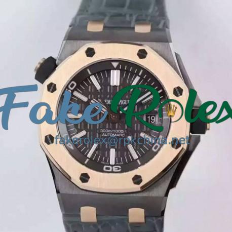 Replica Audemars Piguet Royal Oak Offshore QEII Cup 2014 15709TR.OO.A005CR.01 Titanium Gray Dial Swiss 3120