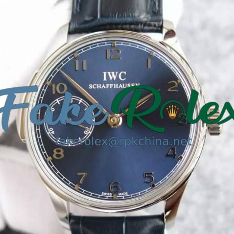 Replica IWC Portuguese Minute Repeater IW5242 Stainless Steel Blue Dial Swiss 95290