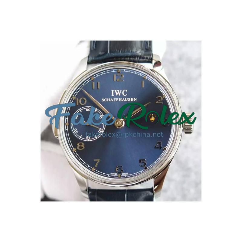 Replica IWC Portuguese Minute Repeater IW5242 Stainless Steel Blue Dial Swiss 95290