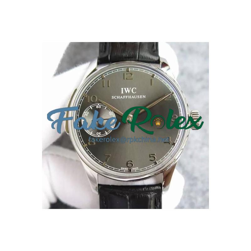 Replica IWC Portuguese Minute Repeater IW5242 Stainless Steel Anthracite Dial Swiss 95290