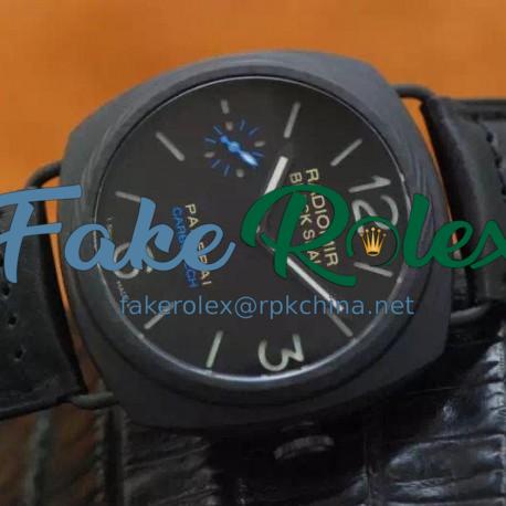 Replica Panerai Radiomir Black Seal PAM 292 Carbotech Black Dial Swiss OP XI