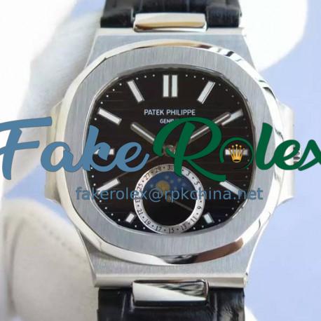 Replica Patek Philippe Nautilus 5726 Stainless Steel Black Dial Swiss 324SC