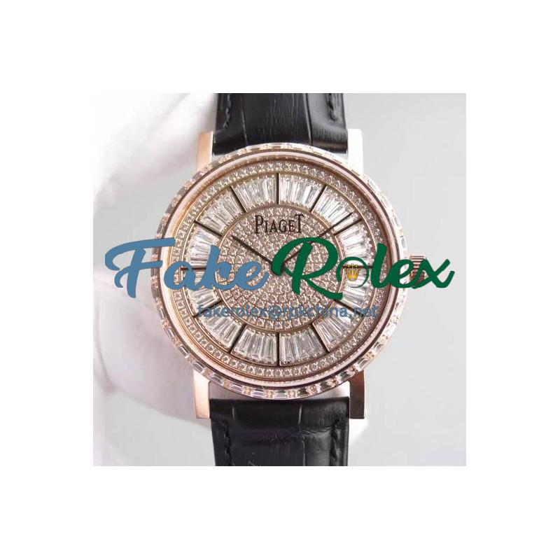 Replica Piaget Altiplano Rose Gold Diamonds Dial Swiss 1208P