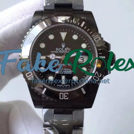 Replica Rolex Submariner Date 116610LN Pro-Hunter JF PVD Black Dial Swiss 2836-2