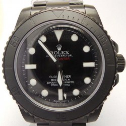 Replica Rolex Submariner 114060 Pro Hunter JF PVD Black Dial Swiss 2836-2